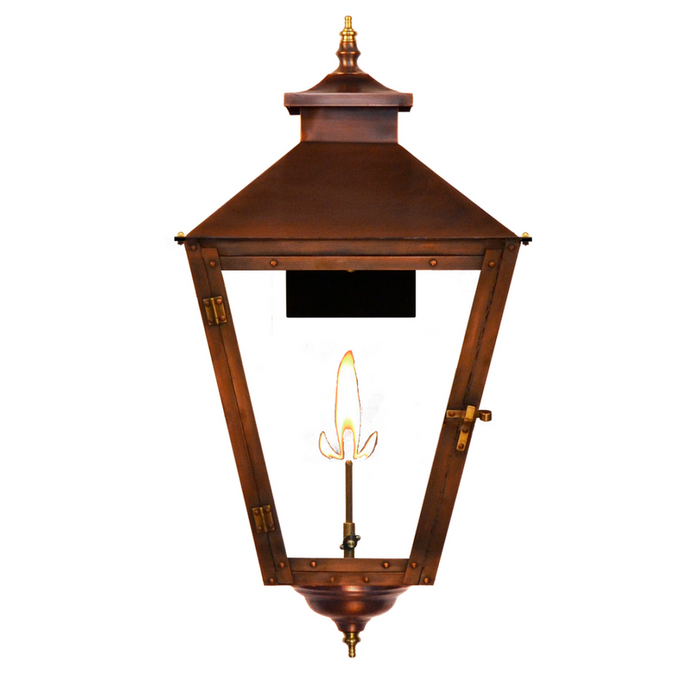 Coppersmith - CS41G ELI - 19" Gas Pre-Lit Outdoor Lantern - Conception Street