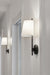 Winward One Light Wall Sconce Matte Black-Sconces-Z-Lite-Lighting Design Store