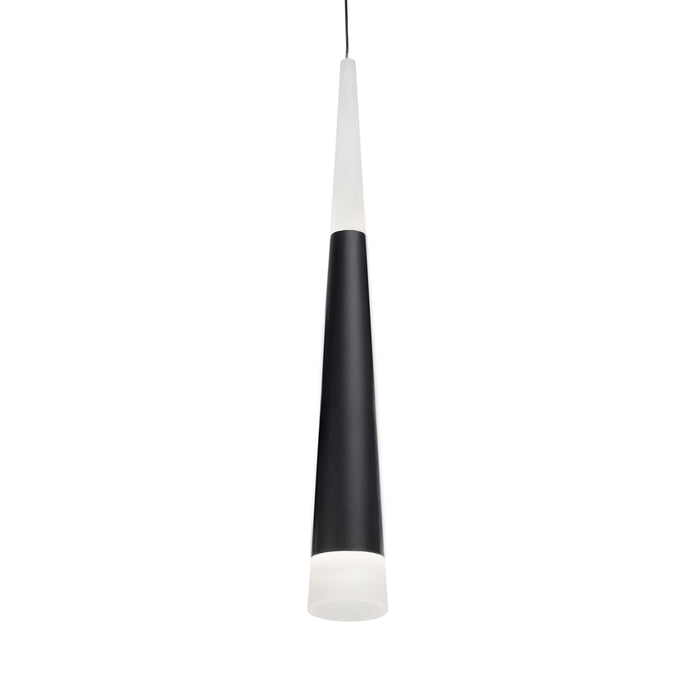 Ultra LED Pendant Black-Mini Pendants-Kuzco Lighting-Lighting Design Store