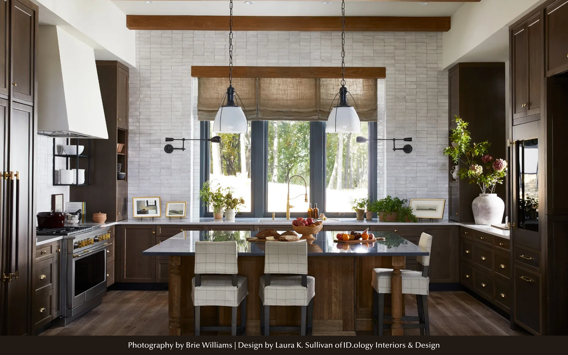 Prestwick One Light Pendant Bronze-Pendants-Visual Comfort Signature-Lighting Design Store