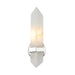 Valencia One Light Vanity Polished Nickel/Alabaster-Sconces-Alora-Lighting Design Store