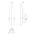 Valencia One Light Vanity Vintage Brass/Alabaster-Sconces-Alora-Lighting Design Store