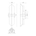 Valencia Two Light Vanity Urban Bronze/Alabaster-Sconces-Alora-Lighting Design Store