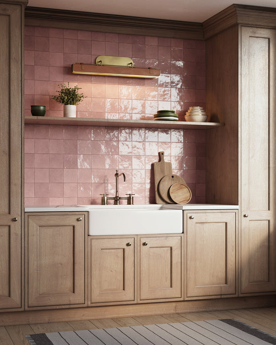 Valise LED Wall Sconce Vintage Brass/Cognac Leather-Bathroom Fixtures-Alora-Lighting Design Store