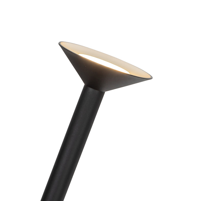 Valor LED Floor Lamp Black-Lamps-Kuzco Lighting-Lighting Design Store