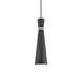 Vanderbilt One Light Pendant Black With Gold Detail-Mini Pendants-Kuzco Lighting-Lighting Design Store