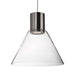 Vanier LED Pendant Brushed Nickel-Pendants-Kuzco Lighting-Lighting Design Store
