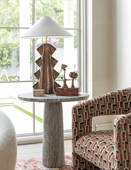 Senso Two Light Table Lamp Autumn Copper-Lamps-Visual Comfort Signature-Lighting Design Store