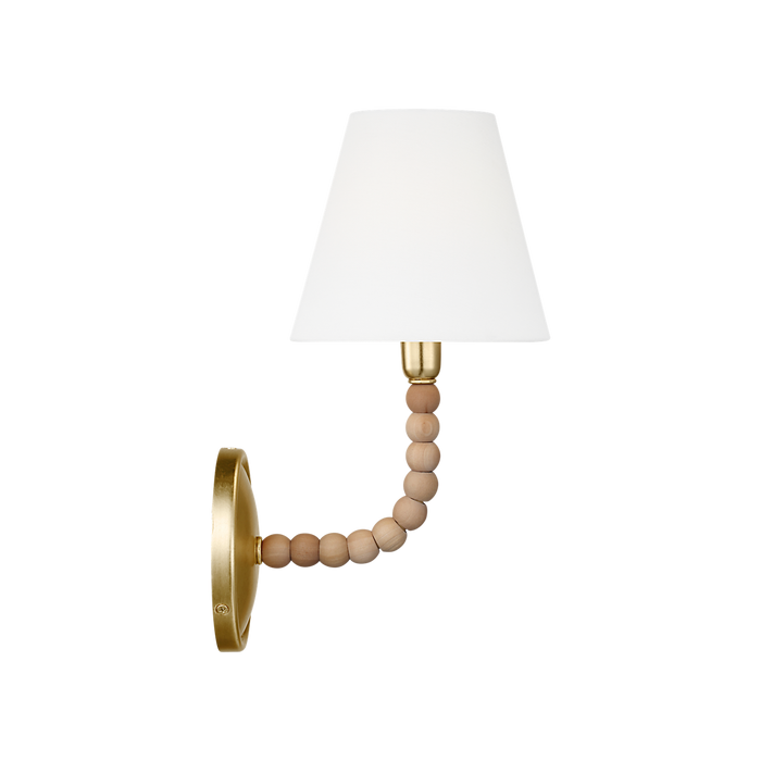 Fiona One Light Wall Sconce Gild