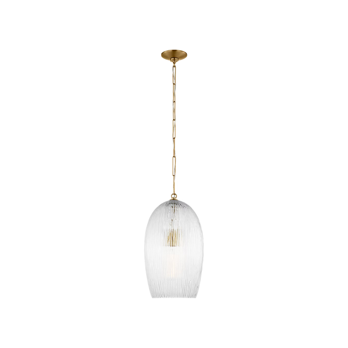 Serafina One Light Pendant Burnished Brass | Burnished Brass