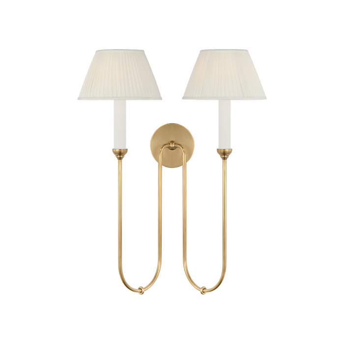 Visual Comfort Signature - AL 2084HAB-SP - LED Wall Sconce - Ingela - Hand-Rubbed Antique Brass