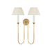 Visual Comfort Signature - AL 2084HAB-SP - LED Wall Sconce - Ingela - Hand-Rubbed Antique Brass