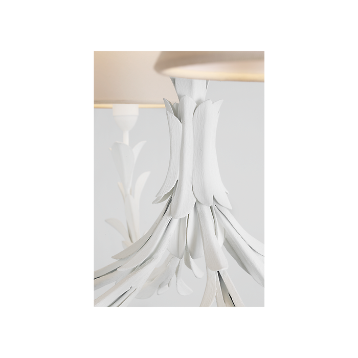 Provenz LED Chandelier Plaster White