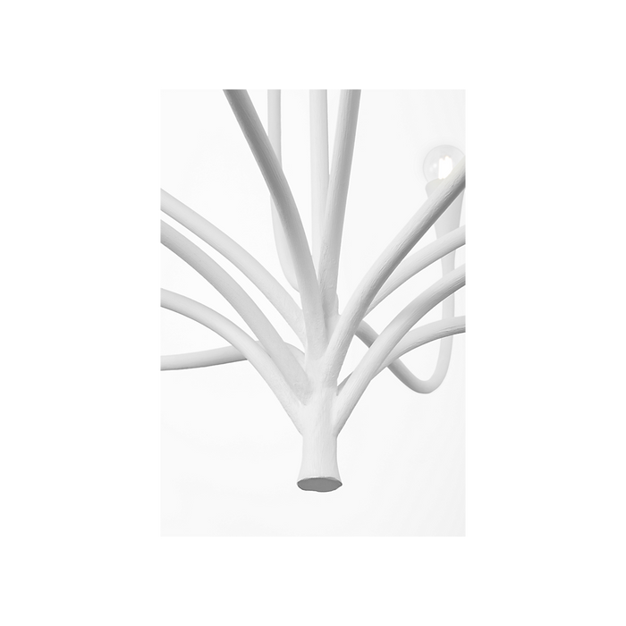 Marini LED Chandelier Plaster White