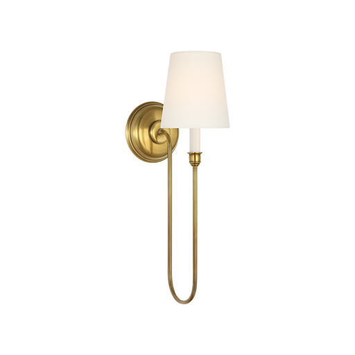 Visual Comfort Signature - TOB 2425HAB-L - LED Wall Sconce - Vendome - Hand-Rubbed Antique Brass
