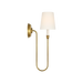 Visual Comfort Signature - TOB 2425HAB-L - LED Wall Sconce - Vendome - Hand-Rubbed Antique Brass