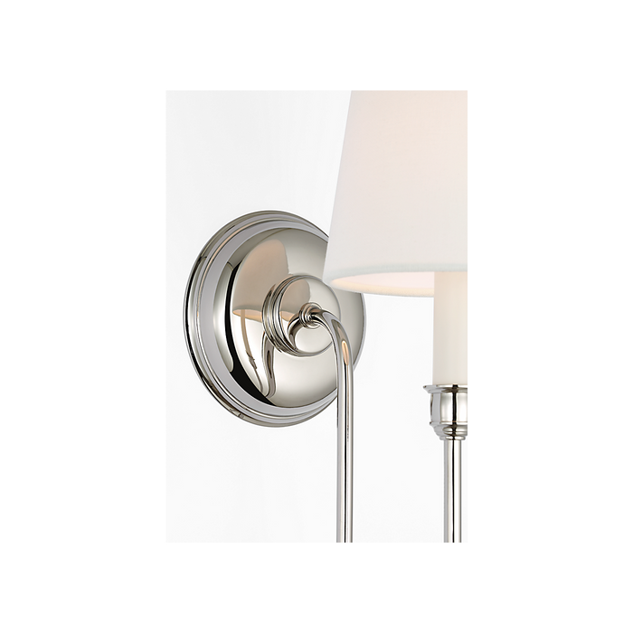 Visual Comfort Signature - TOB 2425PN-L - LED Wall Sconce - Vendome - Polished Nickel
