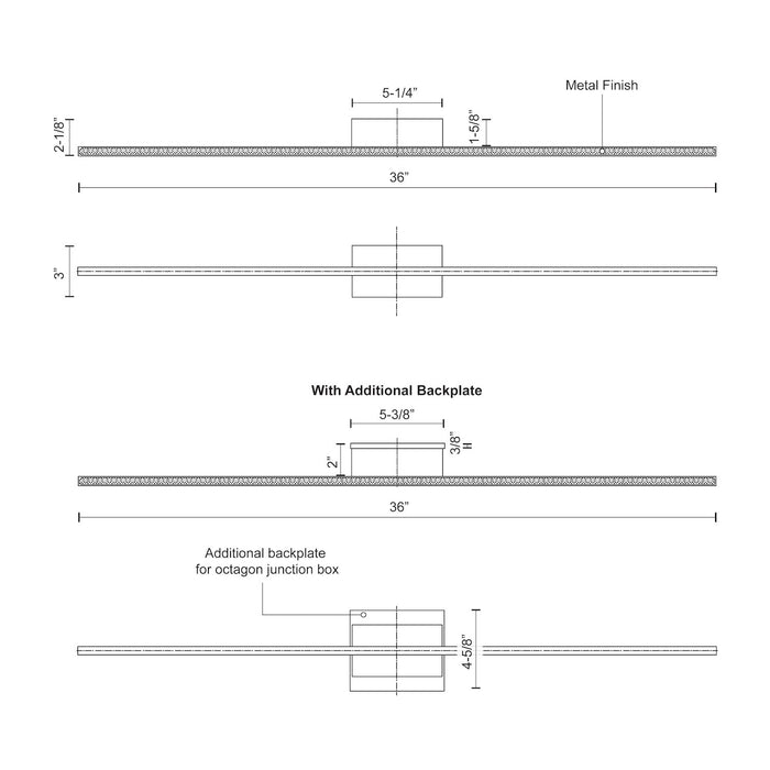 Vega Minor LED Vanity Black-Bathroom Fixtures-Kuzco Lighting-Lighting Design Store