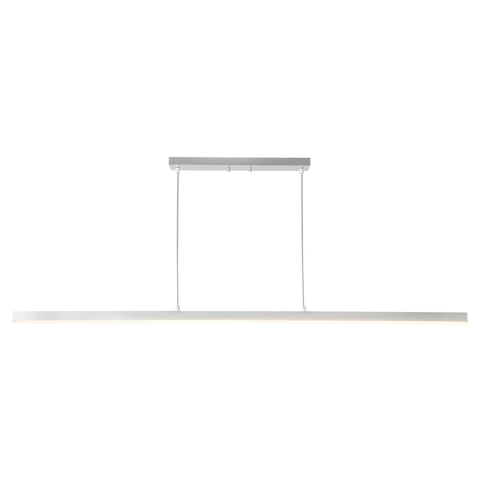 Vega LED Pendant Brushed Nickel-Linear/Island-Kuzco Lighting-Lighting Design Store