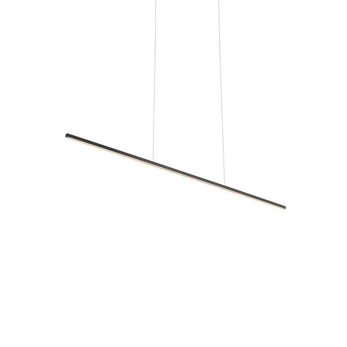 Vega Minor LED Linear Pendant Black-Linear/Island-Kuzco Lighting-Lighting Design Store