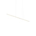 Vega Minor LED Linear Pendant White-Linear/Island-Kuzco Lighting-Lighting Design Store