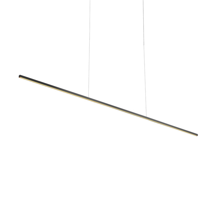 Vega Minor LED Linear Pendant Black-Linear/Island-Kuzco Lighting-Lighting Design Store