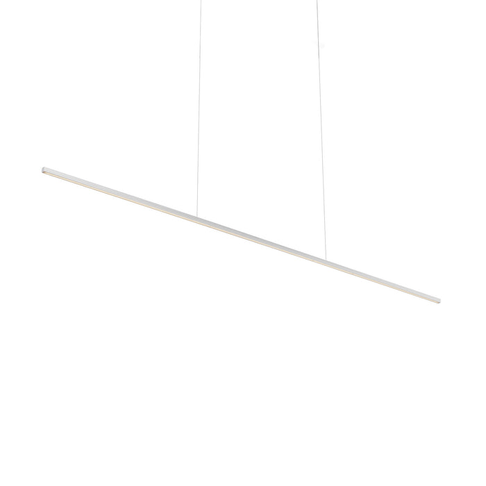 Vega Minor LED Linear Pendant Brushed Nickel-Linear/Island-Kuzco Lighting-Lighting Design Store