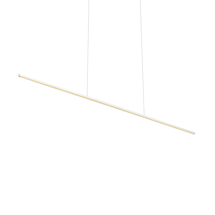 Vega Minor LED Linear Pendant White-Linear/Island-Kuzco Lighting-Lighting Design Store