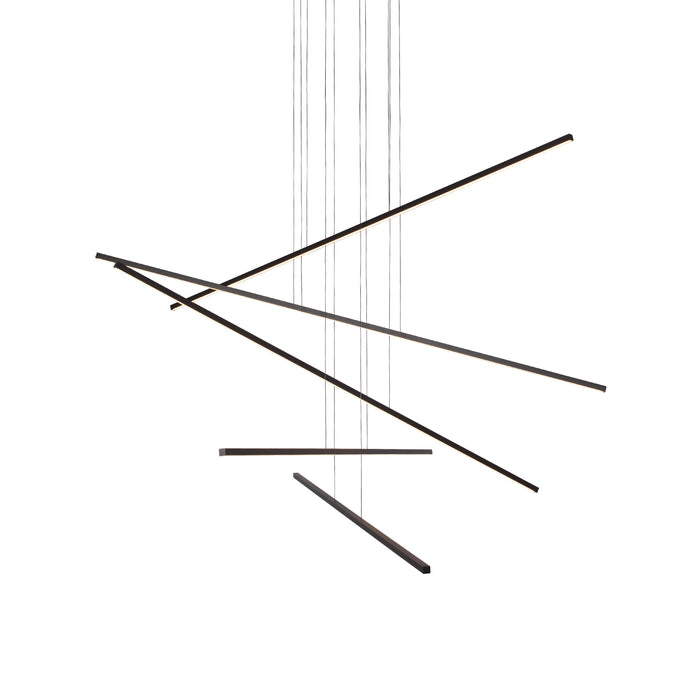 Vega Minor LED Pendant Black-Pendants-Kuzco Lighting-Lighting Design Store