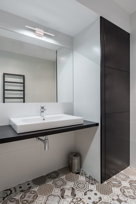 Vega Minor LED Vanity Light White-Bathroom Fixtures-Kuzco Lighting-Lighting Design Store