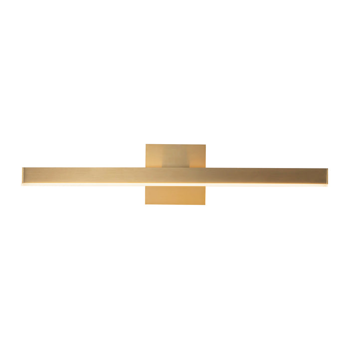 Vega LED Bathroom Fixture Brushed Gold-Bathroom Fixtures-Kuzco Lighting-Lighting Design Store