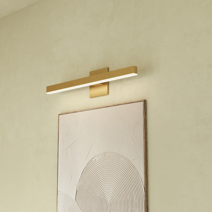 Vega LED Bathroom Fixture Brushed Gold-Bathroom Fixtures-Kuzco Lighting-Lighting Design Store