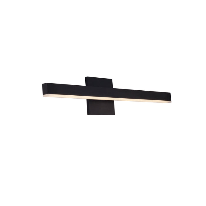 Vega LED Vanity Black-Bathroom Fixtures-Kuzco Lighting-Lighting Design Store