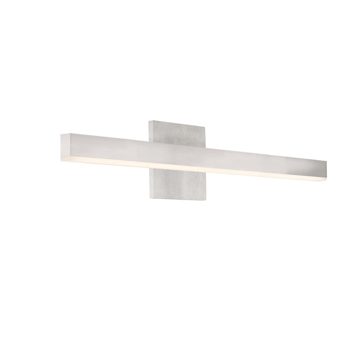 Vega LED Bathroom Fixture Brushed Nickel-Bathroom Fixtures-Kuzco Lighting-Lighting Design Store