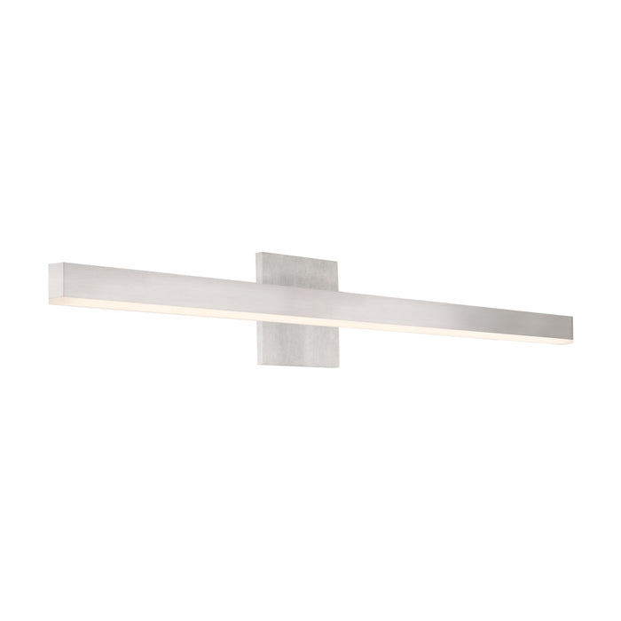 Vega LED Bathroom Fixture Brushed Nickel-Bathroom Fixtures-Kuzco Lighting-Lighting Design Store
