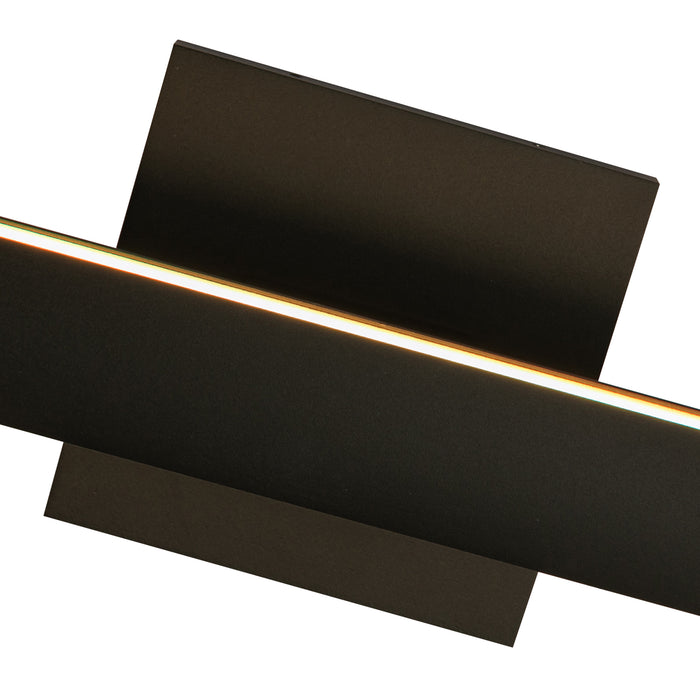 Vera LED Vanity Light Black-Bathroom Fixtures-Kuzco Lighting-Lighting Design Store