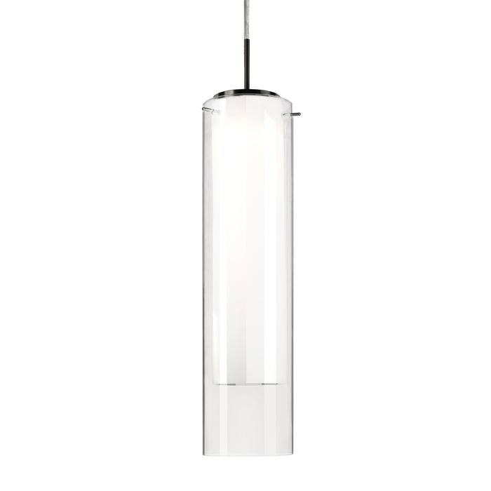 Verona LED Pendant Brushed Nickel-Mini Pendants-Kuzco Lighting-Lighting Design Store