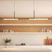 Vesper LED Linear Pendant Black-Linear/Island-Kuzco Lighting-Lighting Design Store