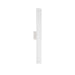 Vesta LED Wall Sconce White-Sconces-Kuzco Lighting-Lighting Design Store