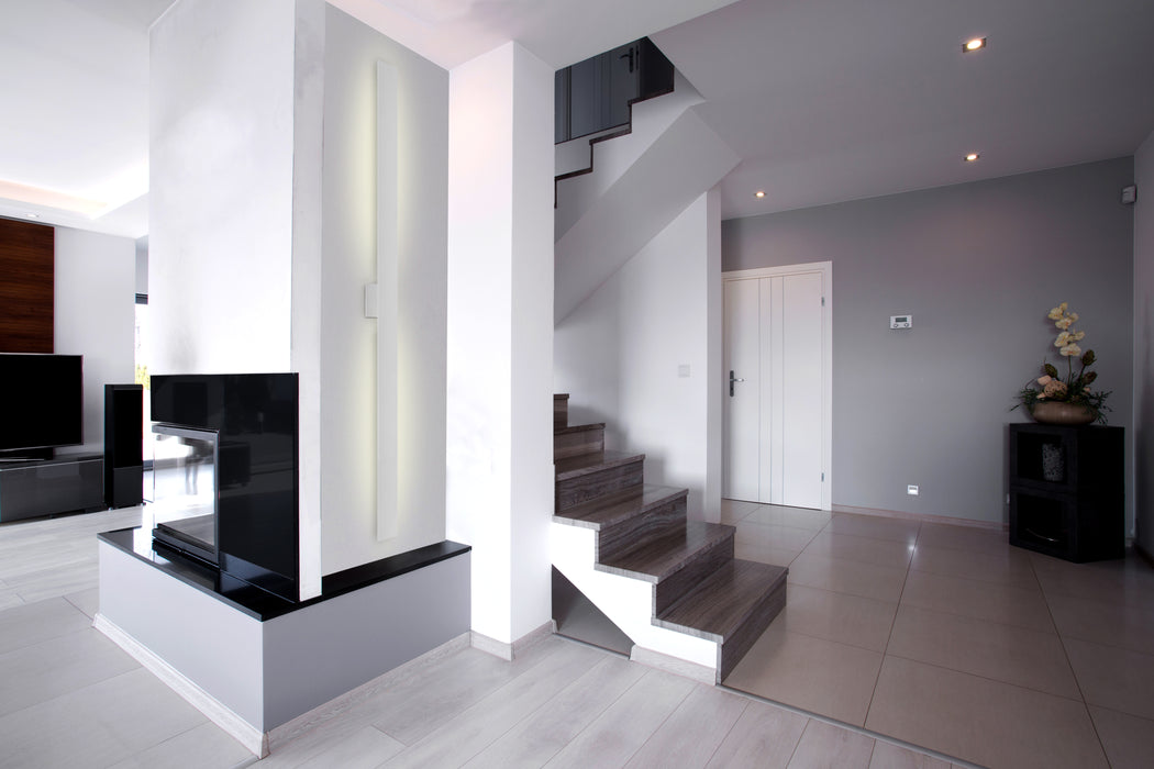 Vesta LED Wall Sconce White-Sconces-Kuzco Lighting-Lighting Design Store