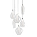 Victoria LED Pendant Chrome-Mini Pendants-Kuzco Lighting-Lighting Design Store