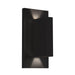 Vista LED Wall Sconce Black-Sconces-Kuzco Lighting-Lighting Design Store
