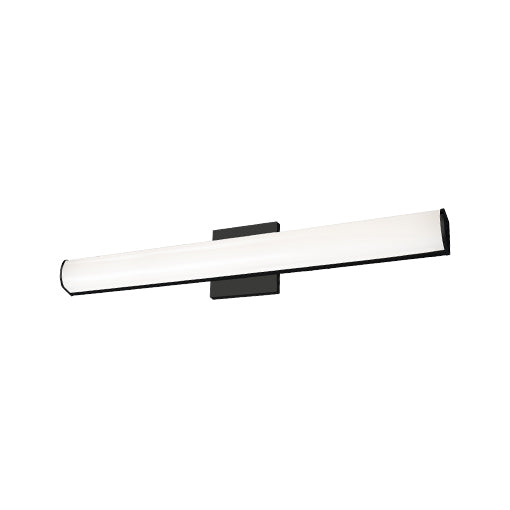 Longitude LED Bathroom Fixture Black-Bathroom Fixtures-Kuzco Lighting-Lighting Design Store