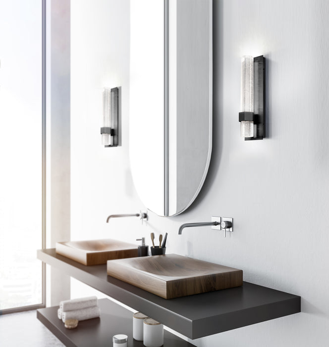Warwick LED Wall Sconce Black-Sconces-Kuzco Lighting-Lighting Design Store