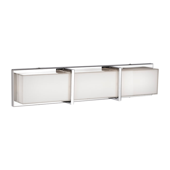 Watford LED Vanity Chrome-Bathroom Fixtures-Kuzco Lighting-Lighting Design Store
