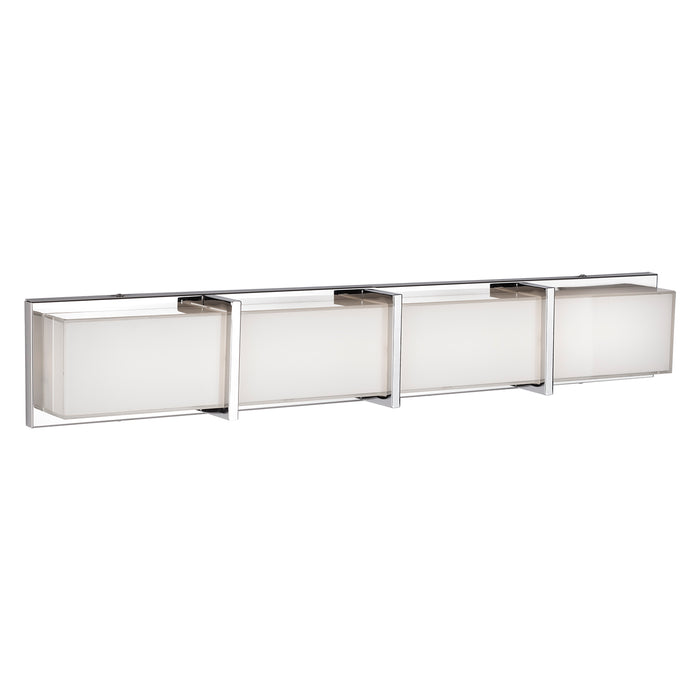 Watford LED Vanity Chrome-Bathroom Fixtures-Kuzco Lighting-Lighting Design Store
