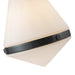 Willard One Light Pendant Urban Bronze/Opal Matte Glass-Pendants-Alora-Lighting Design Store