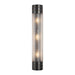 Willard Three Light Vanity Urban Bronze/Prismatic Glass-Bathroom Fixtures-Alora-Lighting Design Store