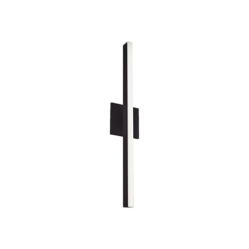Vega LED Wall Sconce Black-Sconces-Kuzco Lighting-Lighting Design Store