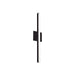 Vega LED Wall Sconce Black-Sconces-Kuzco Lighting-Lighting Design Store